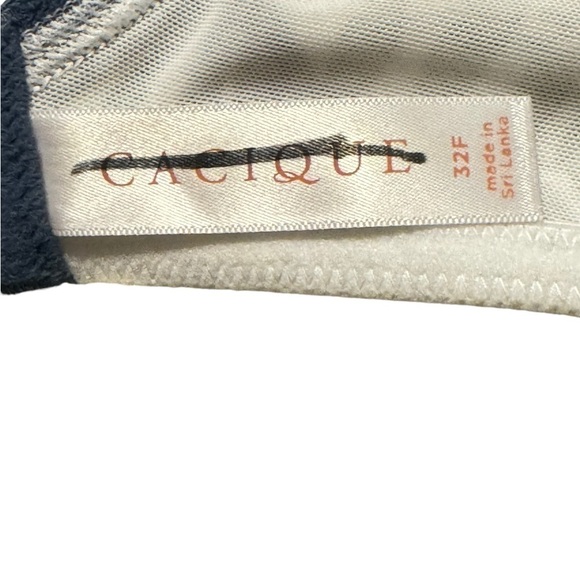 Cacique Lightly Lined Tshirt Bra 32 F - Picture 5 of 7